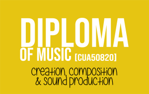 Diploma of Music - creation, composition and sound production